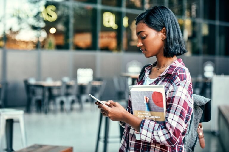 Using the campus app to find my way